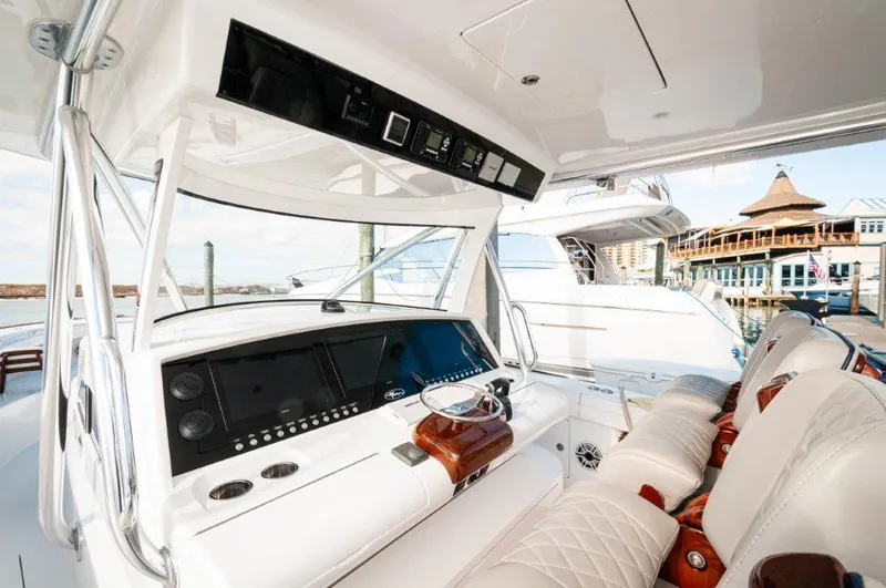 Slide: The Image of 2021 Valhalla Boatworks V-46-GO ROUTE-Helm 4 - 7