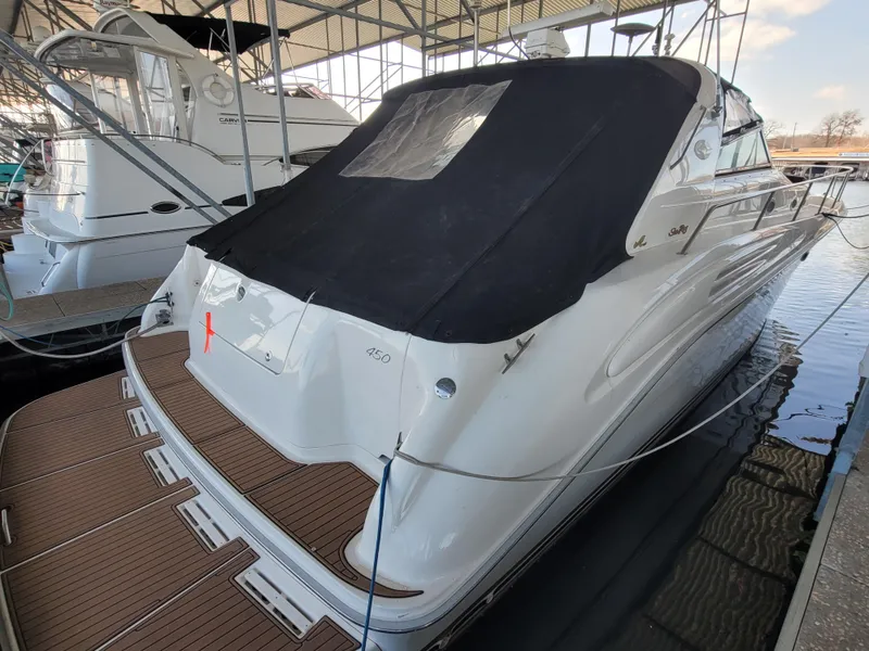 Slide: The Image of Sea Ray 450 Sundancer 1996 - 3