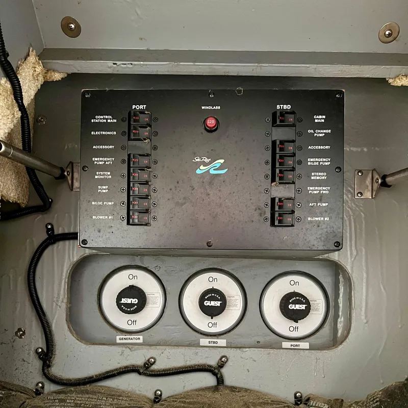 Slide: The Image of battery switches &amp; breakers - 53