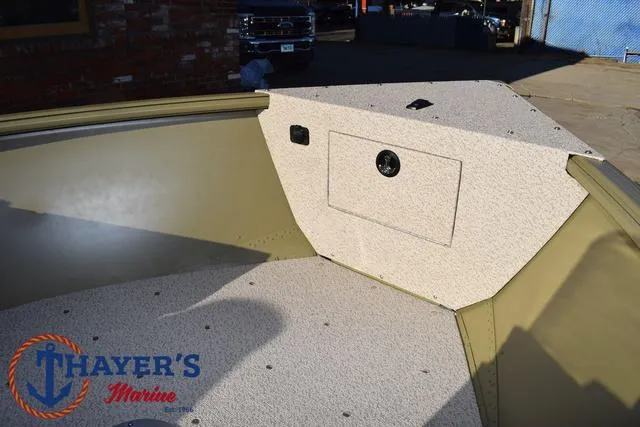 Slide: The Image of 2025 Lund 1875 Alaskan SS boat interior at Thayer's Marine. - 12