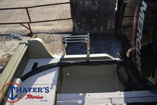 Slide: The Image of 2025 Lund 1875 Alaskan SS boat with Mercury engine at Thayer's Marine. - 35