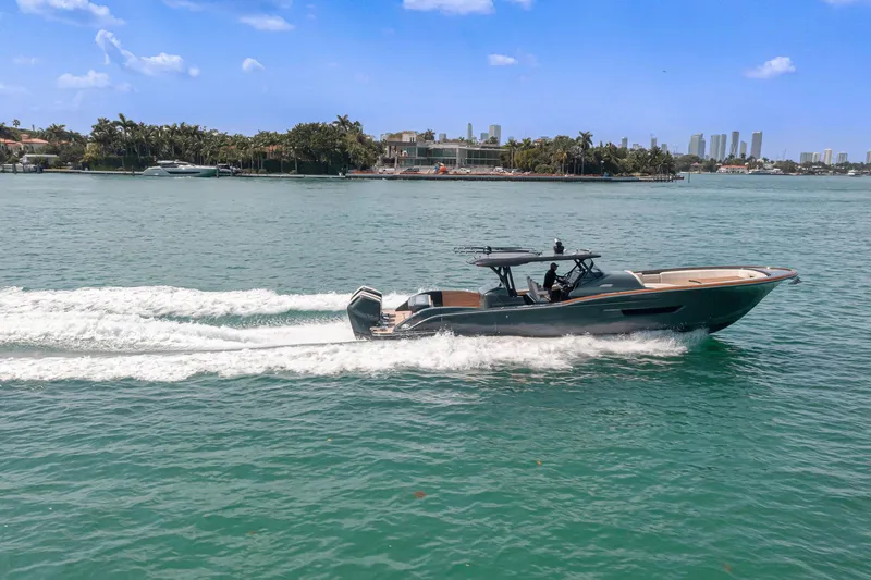 Slide: The Image of 2025 Buddy Davis PININFARINA 47 CC cruising on a sunny day. - 31