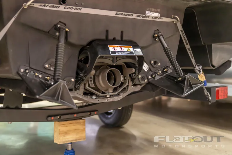 Slide: The Image of 2024 Sea-Doo SWITCH CRUISE 18 230HP jet propulsion system close-up. - 13