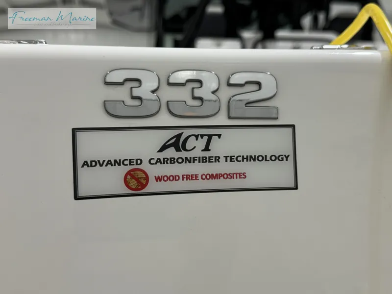 Slide: The Image of 2022 Blackfin 332 CC with Advanced Carbonfiber Technology, wood-free composites. - 21