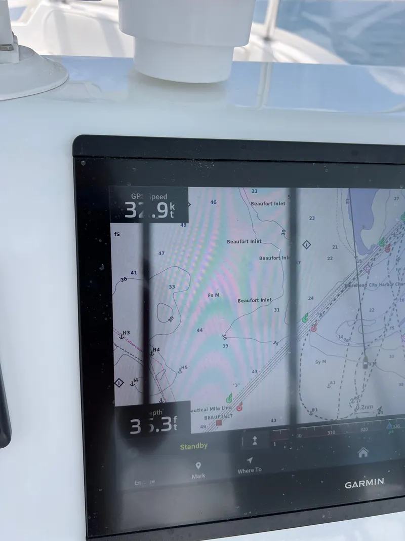 Slide: The Image of Ocean Yachts 52 Convertible 2001 - 56