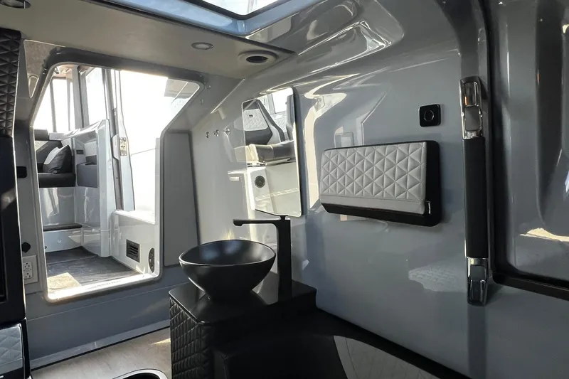 Slide: The Image of Luxurious interior of 2024 BRABUS Shadow 900 XC Cross Cabin with modern design elements. - 39