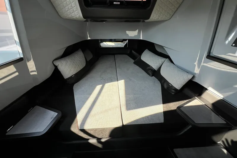 Slide: The Image of 2024 BRABUS Shadow 900 XC Cross Cabin interior with modern design and comfortable seating. - 43