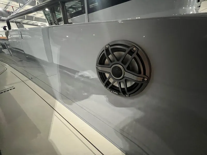 Slide: The Image of 2024 BRABUS Shadow 900 XC Cross Cabin with exterior speaker detail. - 47