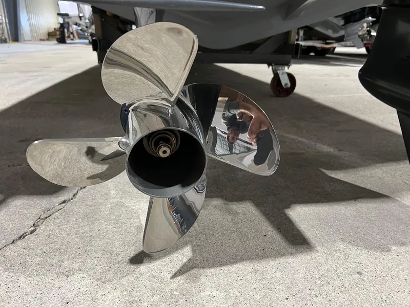 Slide: The Image of Close-up of 2024 BRABUS Shadow 900 XC Cross Cabin propeller. - 51