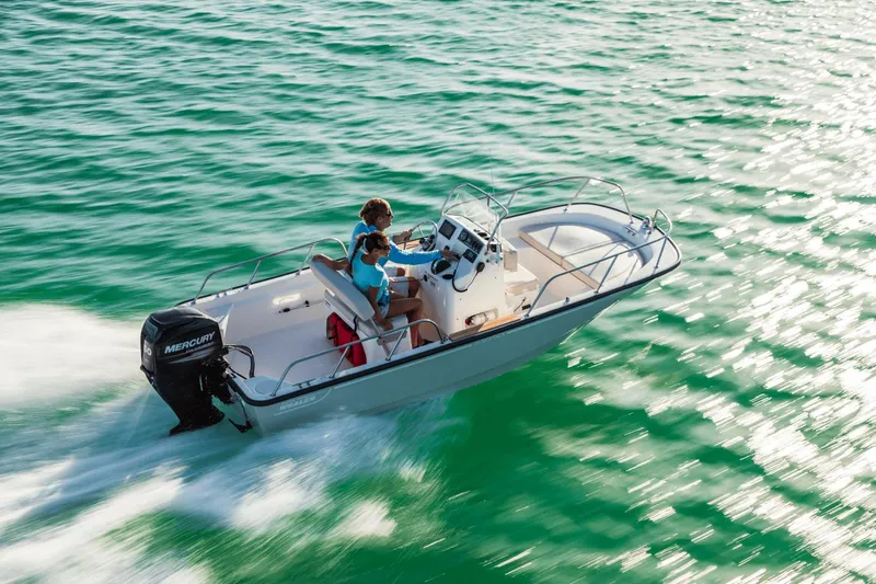 Slide: The Image of Boston Whaler 150 Montauk 2025 - 12