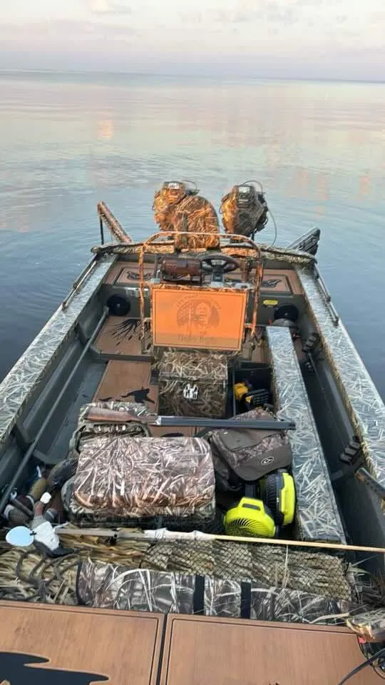 Slide: The Image of 2023 Go-Devil 2072 boat with gear on calm water. - 5