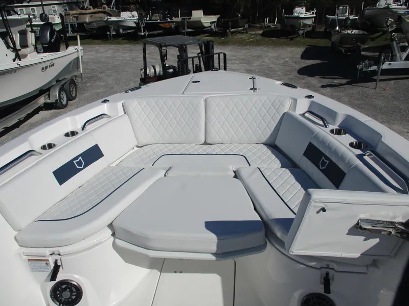 Slide: The Image of 2025 Sea Fox 268 Commander boat with spacious seating and modern design. - 4