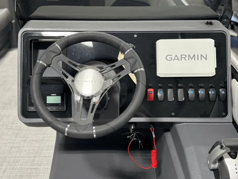 Slide: The Image of Manitou Cruise 22 MAX Bench Twin Tube 2025 - 14