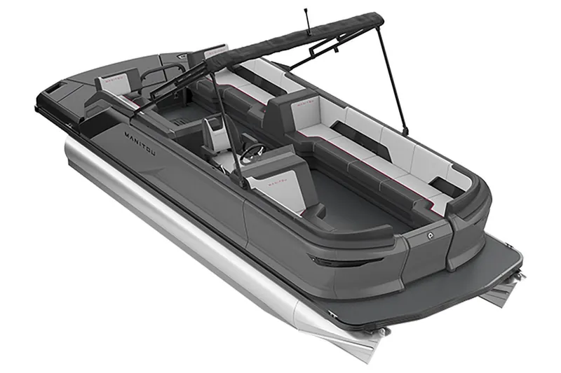 Slide: The Image of Manitou Cruise 22 MAX Bench Twin Tube 2025 - 32