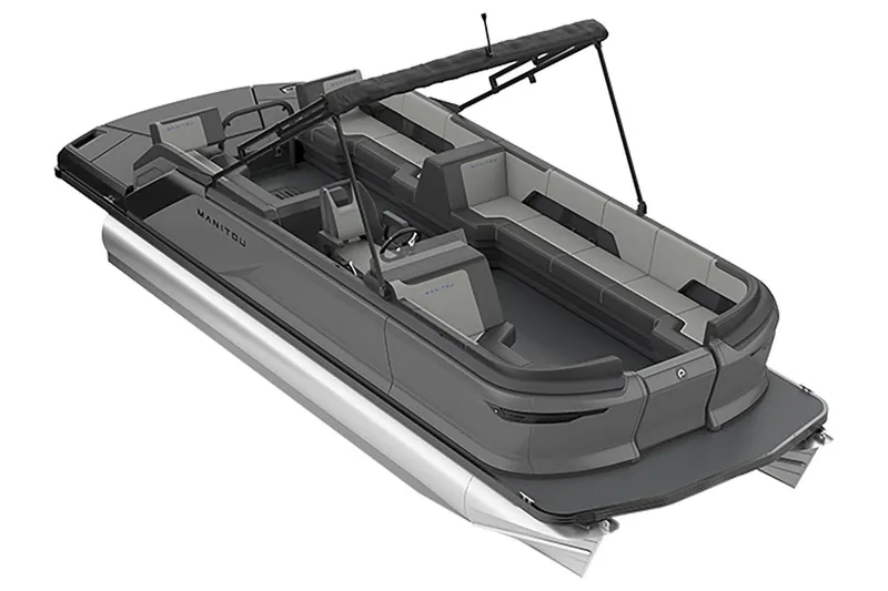 Slide: The Image of Manitou Cruise 22 MAX Bench Twin Tube 2025 - 33