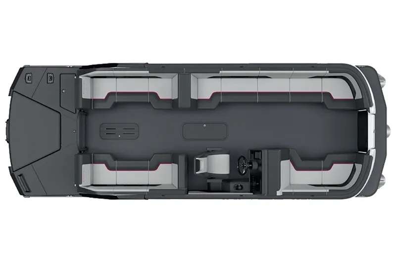 Slide: The Image of Manitou Cruise 22 MAX Bench Twin Tube 2025 - 34