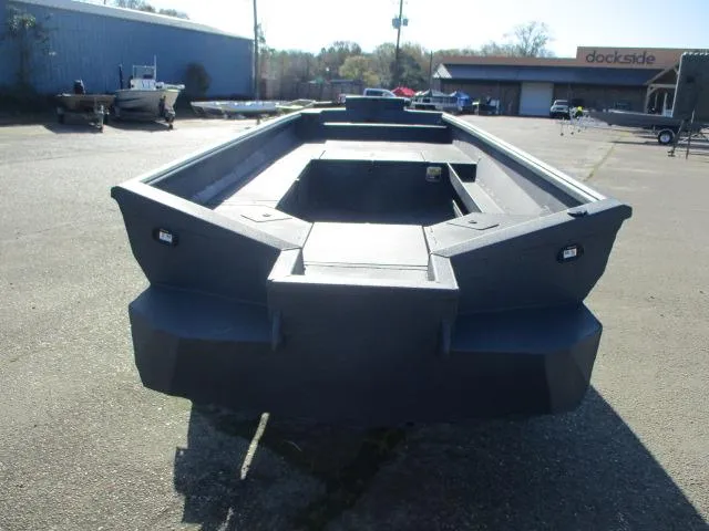 Slide: The Image of 2025 Reaper Boats 756-1231 model, dockside view, sleek design, outdoor setting. - 6