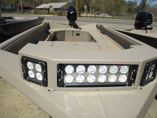 Slide: The Image of 2025 Reaper Boats 653-1236 with LED lights, showcasing modern design and functionality. - 10