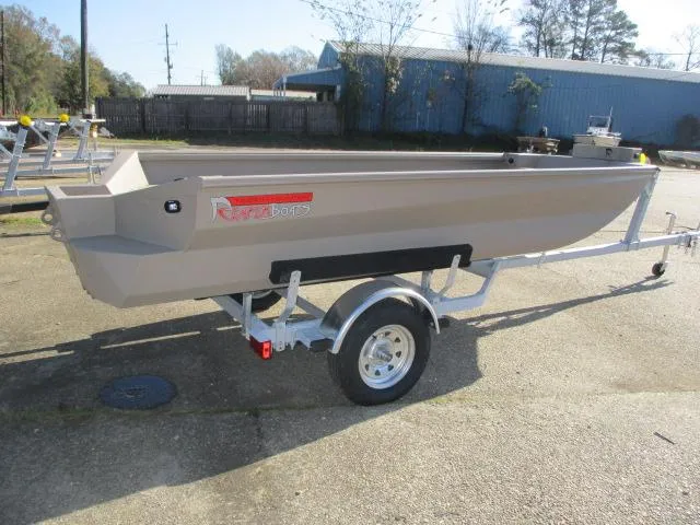 Slide: The Image of 2025 Reaper Boats 653-1236 on trailer, parked outdoors. - 6