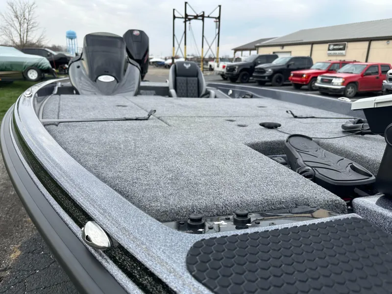 Slide: The Image of 2025 Phoenix 721 ZXL fishing boat with spacious deck and modern design. - 14