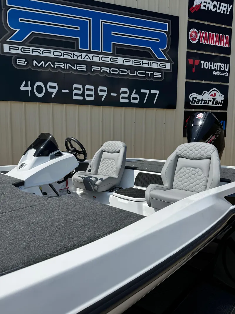 Slide: The Image of 2025 iKon VLX21 fishing boat with dual seats at RTR Marine Products. - 3