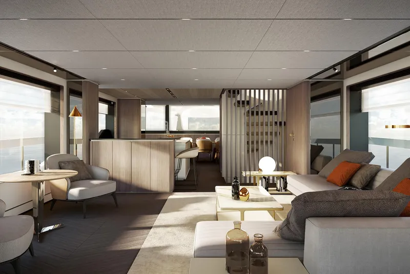 Slide: The Image of Ferretti Infynito 90 2025 - 24