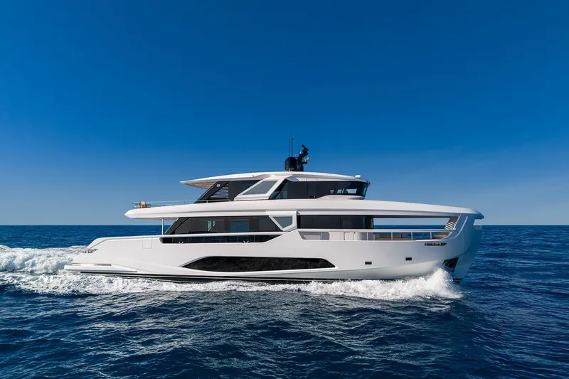 Slide: The Image of Ferretti Yachts Infynito 90 2025 - 0