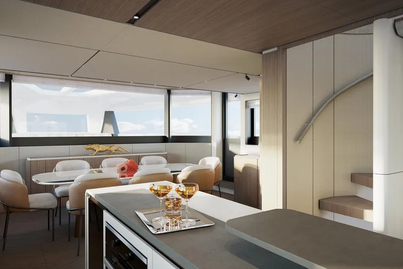 Slide: The Image of Ferretti Yachts Infynito 90 2025 - 19