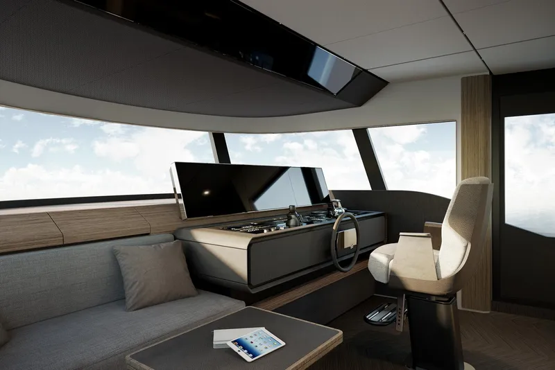Slide: The Image of Ferretti Yachts Infynito 90 2025 - 26