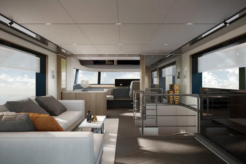 Slide: The Image of Ferretti Yachts Infynito 90 2025 - 27