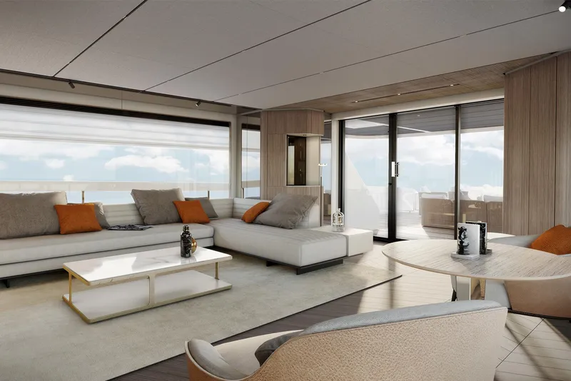 Slide: The Image of Ferretti Yachts Infynito 90 2025 - 29