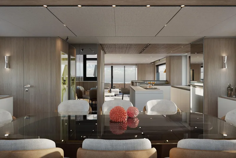 Slide: The Image of Ferretti Yachts Infynito 90 2025 - 31