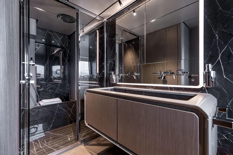 Slide: The Image of Ferretti Yachts Infynito 90 2025 - 43