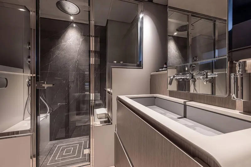 Slide: The Image of Ferretti Yachts Infynito 90 2025 - 45