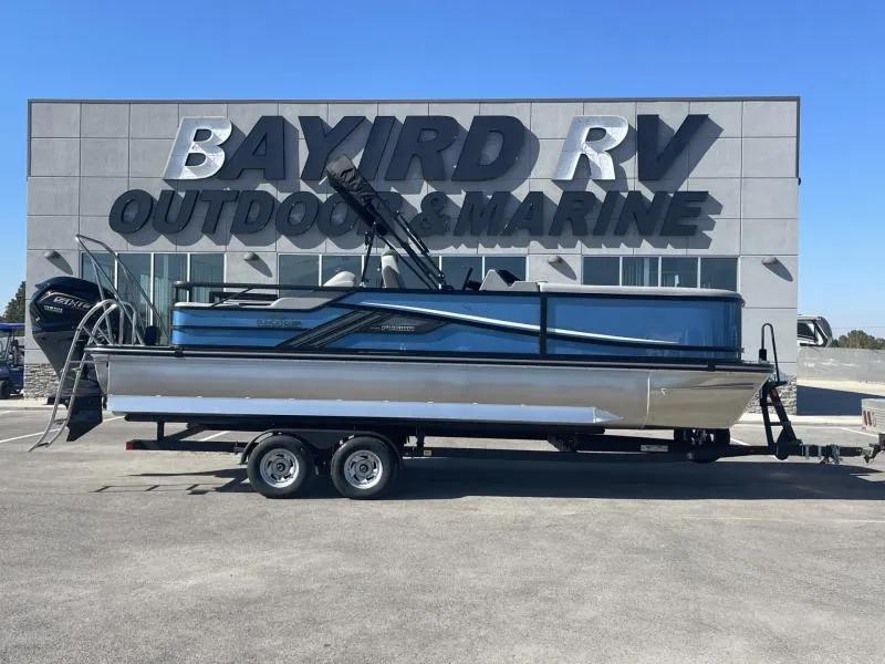 The Image of 2025 G3 FUSION 324SS pontoon boat at Bayird RV Outdoor & Marine. - 1