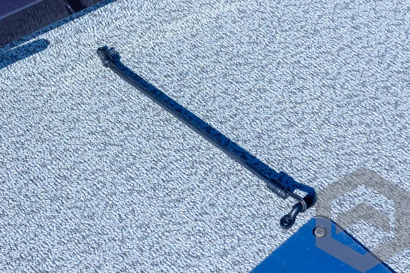 Slide: The Image of Fishing rod holder on G3 Sportsman 1710 boat deck, 2025 model. - 45