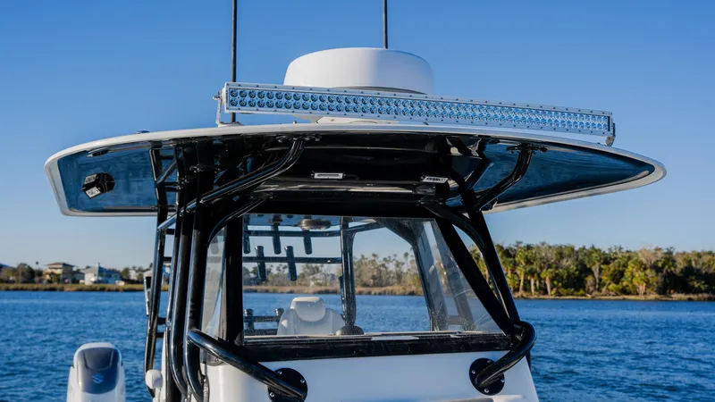 Slide: The Image of Freeman 34VH 2020 boat with sleek design on a sunny day at sea. - 25