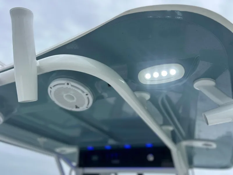 Slide: The Image of 2024 Sea Hunt Gamefish 27 T-top with LED lights and speaker system. - 14