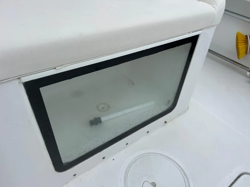 Slide: The Image of 2024 Sea Hunt Gamefish 27 Coffin Box interior detail. - 35