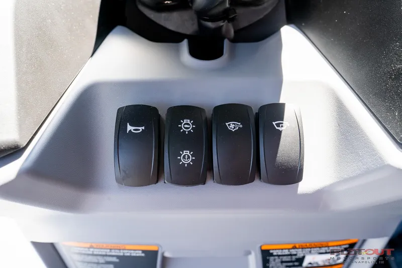 Slide: The Image of Control panel of 2024 Sea-Doo Switch SPORT 21, featuring various function buttons. - 9