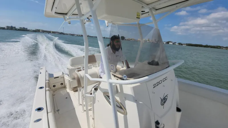 Slide: The Image of Striper 220 Center Console 2014 - 114