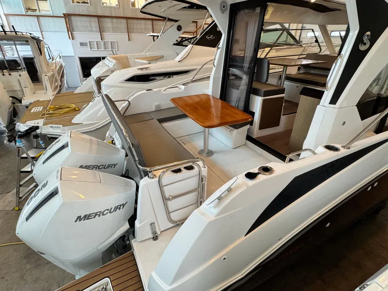 Slide: The Image of Beneteau Antares 9 dashboard with Garmin navigation system, 2022 model. - 13