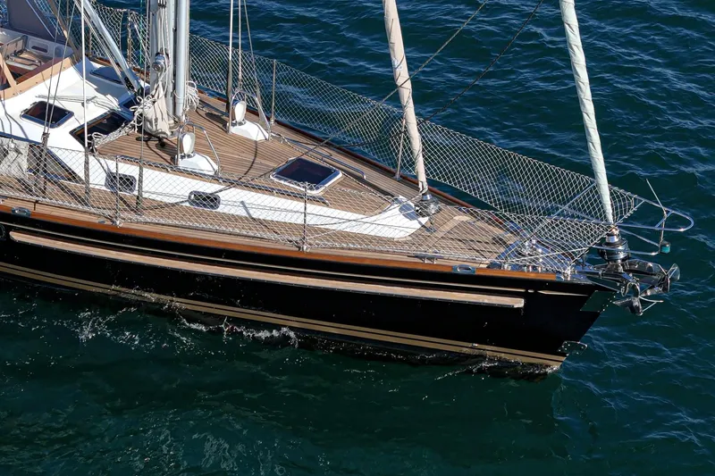 Slide: The Image of Sailing yacht Hylas 46, 2012 model, cruising on open water. - 10