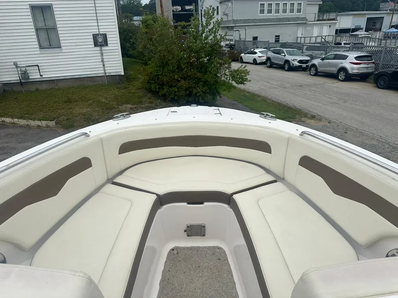 Slide: The Image of 2013 Chaparral 246 SSi boat with spacious bow seating area. - 7