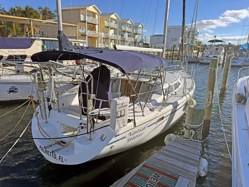 The Image of Catalina 36 MkII 2000 sailboat docked in marina, Palmetto, FL. - 0
