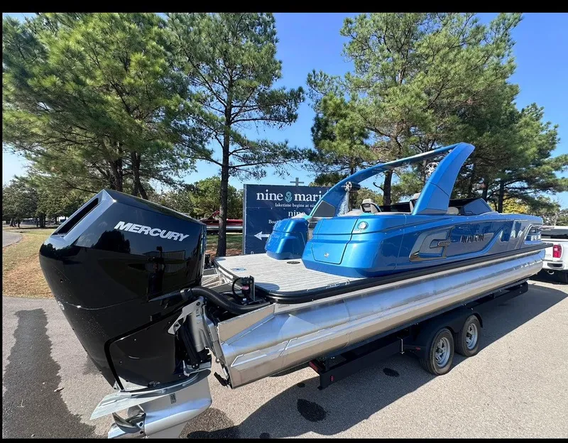 Slide: The Image of Avalon Excalibur Twin Quad Lounger Windshield 2025 - 5