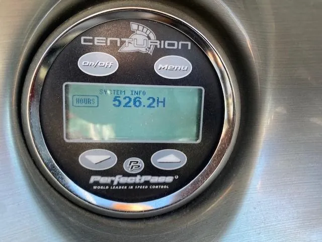 Slide: The Image of Digital display of a 2006 Centurion Air Warrior Elite C-4 showing 526.2 hours. - 18