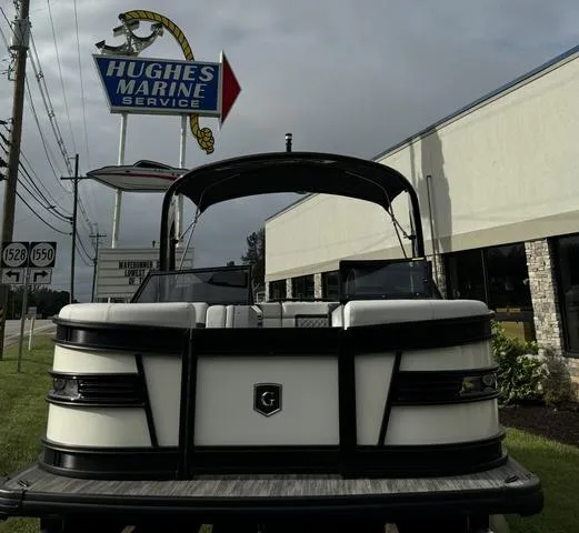 Slide: The Image of 2025 Godfrey AP235 ULW boat at Hughes Marine Service. - 6