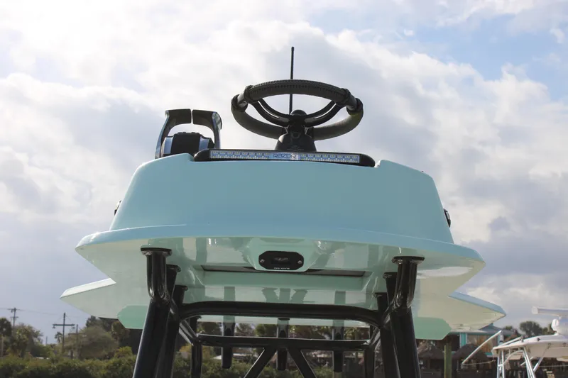 Slide: The Image of ZCB 26 Freemason 2021 boat helm against cloudy sky. - 7