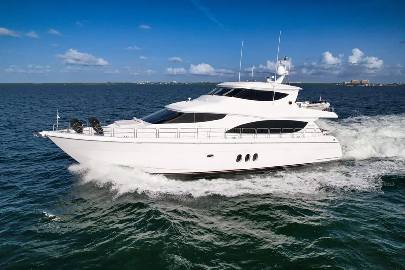 Slide: The Image of Hatteras 80 Motor Yacht 2007 - 87